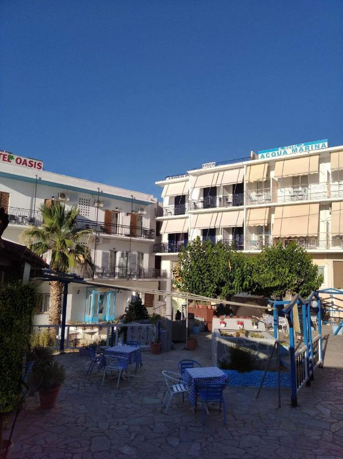 Ammoudia Rooms Agia Marina  外观 照片
