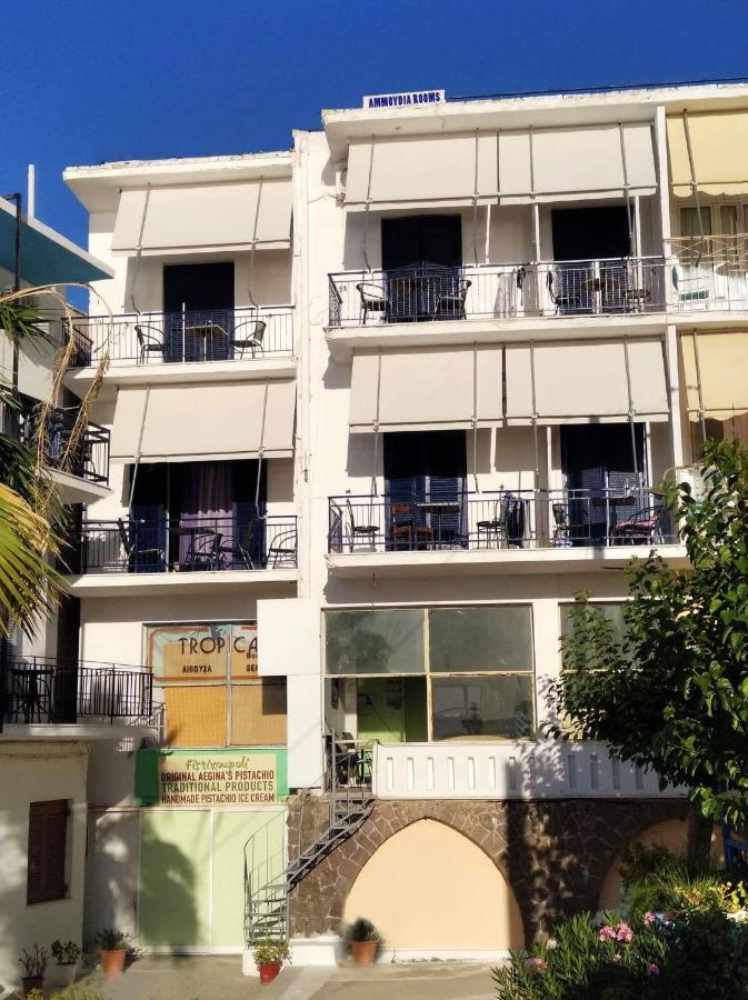 Ammoudia Rooms Agia Marina  外观 照片